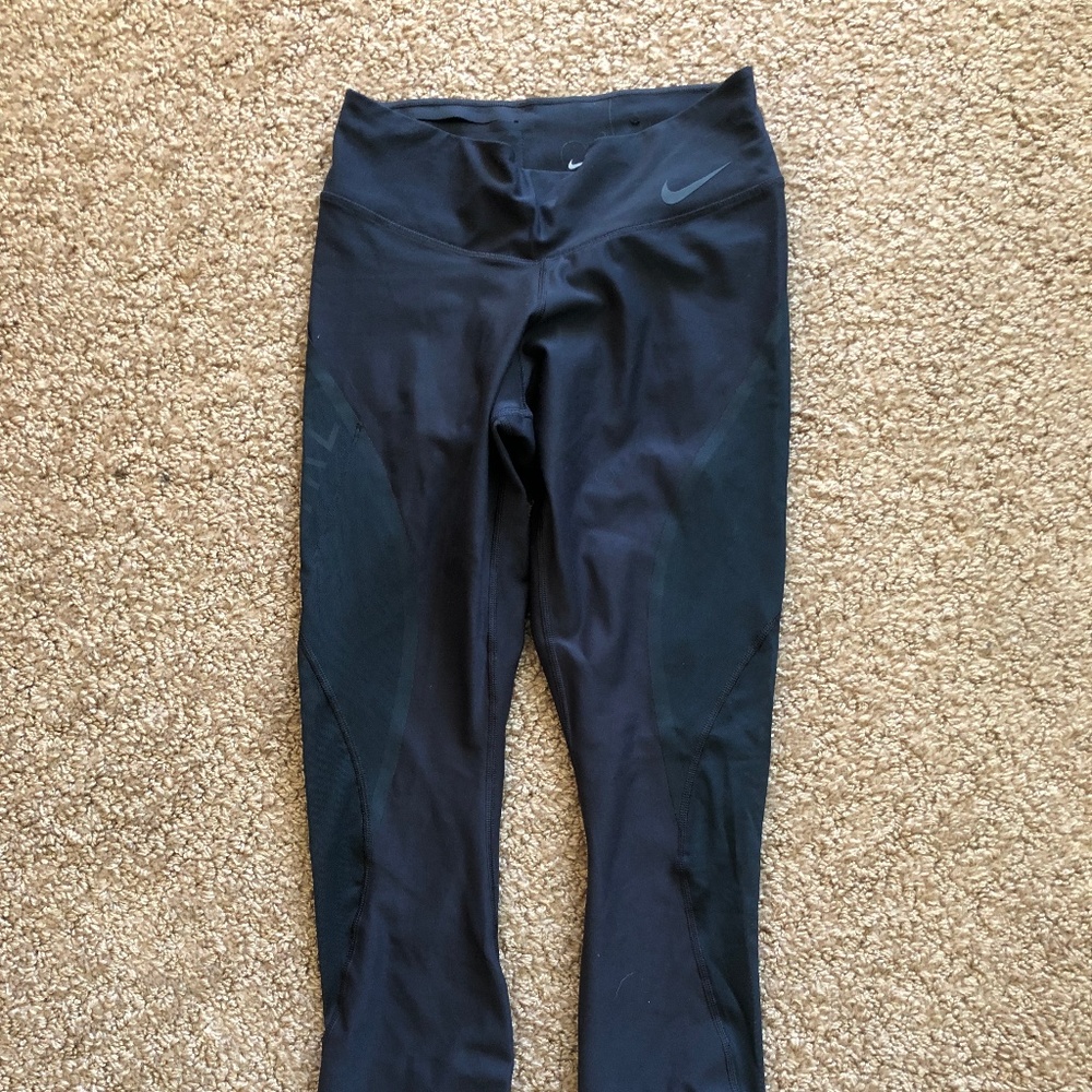 Black Nike Running Leggings - Size Small